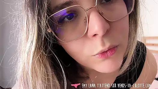 Vends-ta-culotte - güzel bir Fransız amatör tarafından şehvetli mastürbasyon talimatı