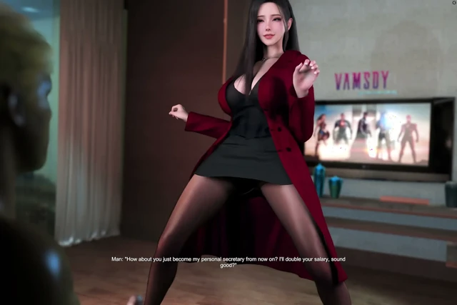 A Desperate Wife Makes a Deal with Her Boss to Save Her Husband - 3D Animation 4K