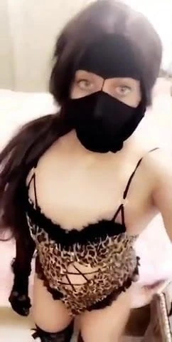 seksi peçe kız