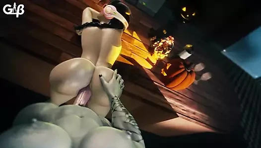 Futa widowmaker lanet d.va'nın tombul eşek (pov versiyonu)