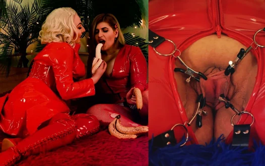 Amcık sikişi ve balon fetişi, yemek. Sapık orta yaşlı seksi kadınlar sapık seks yapıyor! Arya Grander