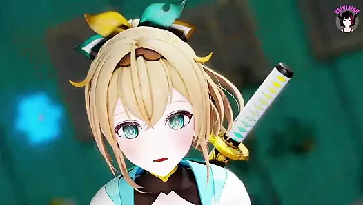 Sevimli sarışın genç kız - seksi dans ve kademeli soyunma