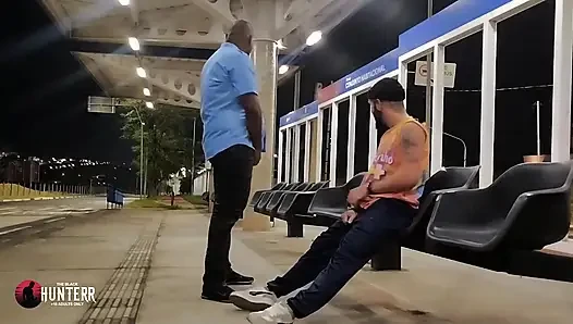 Bus Driver Picking up Passenger at Stop Video 2