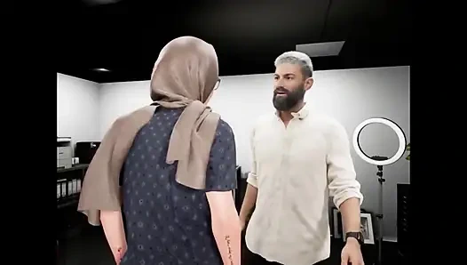 Başörtülü Müslüman Kızla Röportaj