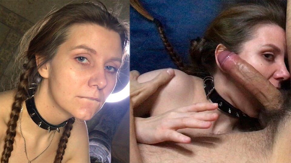 Büyük bir yarak, güzel yüzlü uzun saçlı orta yaşlı seksi kadının boğazına derinden giriyor - lovessie