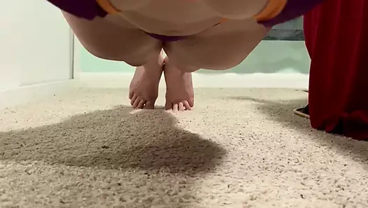 Cosplay - prenses zelda bikini egzersizi ve striptiz