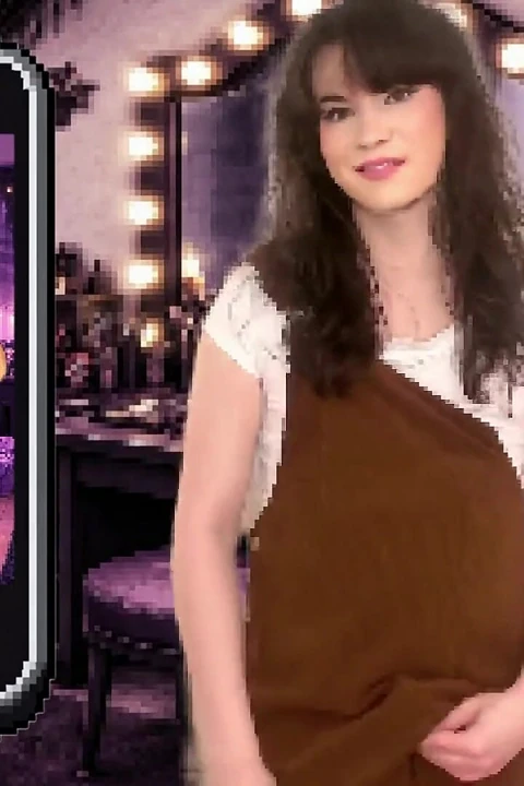 Sissy City'de gotik kızla randevu