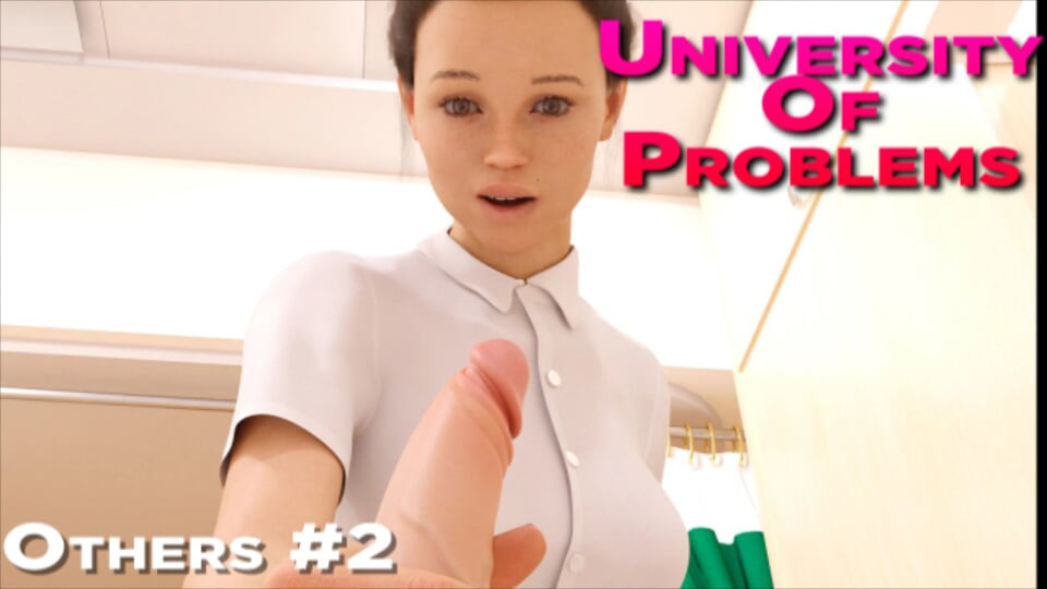 Problemler Üniversitesi (diğerleri) # 2 Orada ağrı olduğunu söyledi ve kadın buna aşık oldu