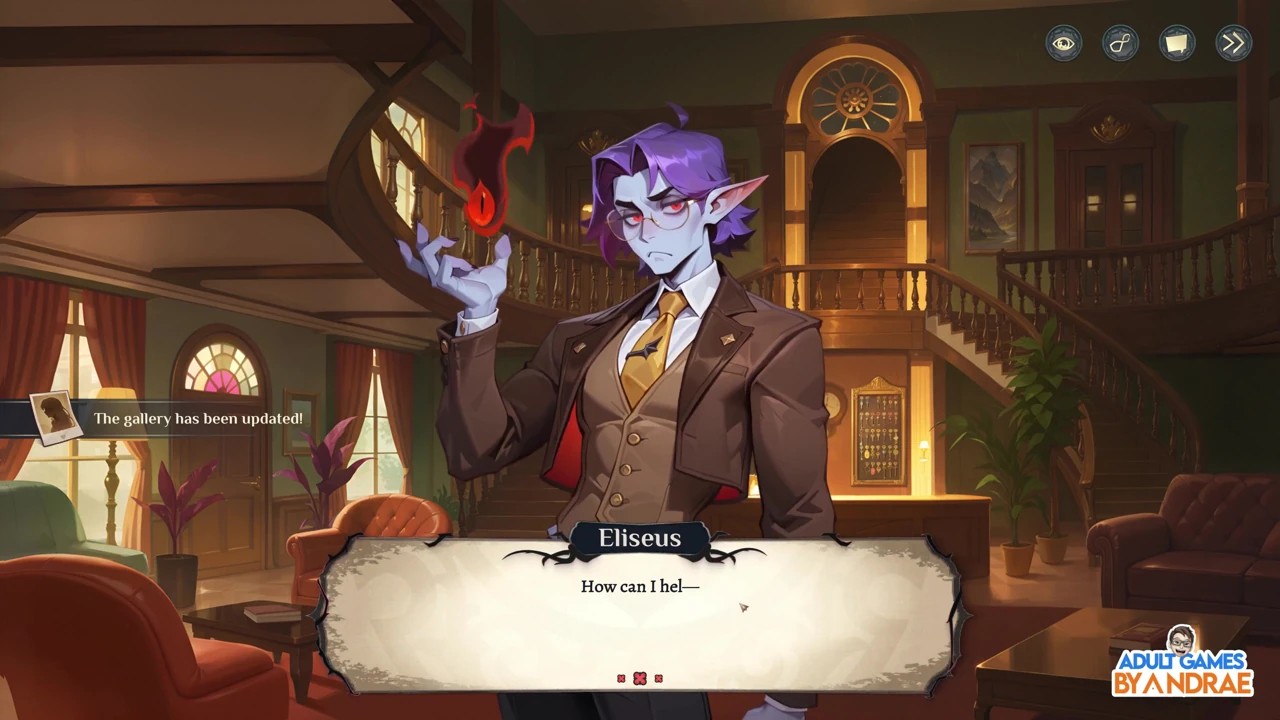 Hotel Tales Gameplay Part 2 – Exploring the Living Hotel and Meeting the Huntress Griselda