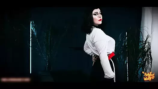 Bioshock. Elizabeth yarak emiyor ve amında parmakların tadını çıkarıyor - mollyredwolf