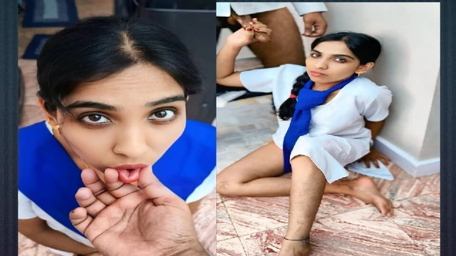 Учительница дези Деревни трахает свою студентку с тугой киской, хинди секс, красивая девушка дези Деревни, тугая киска трахается XXX