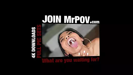 Jada kai, Mr. bakış açısı seks videosunda pov!