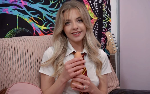 Sarışın gabie ile seks eğitimi