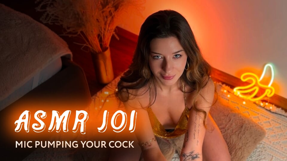 ASMR 31 TALIMATı. Göz alıcı seksi esmer hızlı ve agresif mikrofon yarağını pompalıyor. Amy Haze