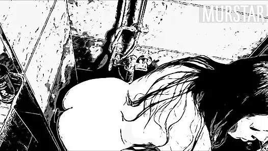 Çizgi Film || Duşta dildolu kız...