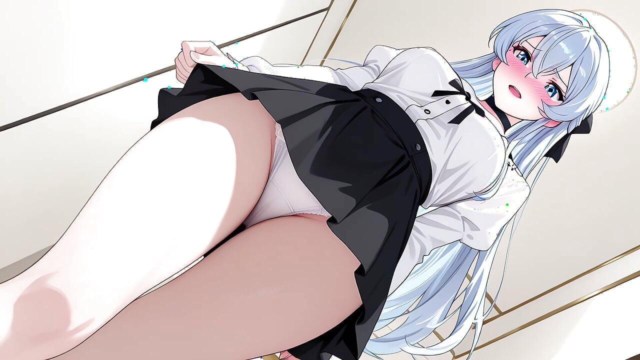 Esdeath came to buy new sexy lingerie and have some fun with a pink dildo. Esdeath hentai cosplay