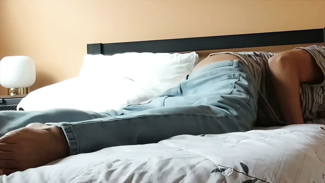 Pillow fucking and finishing my cock off