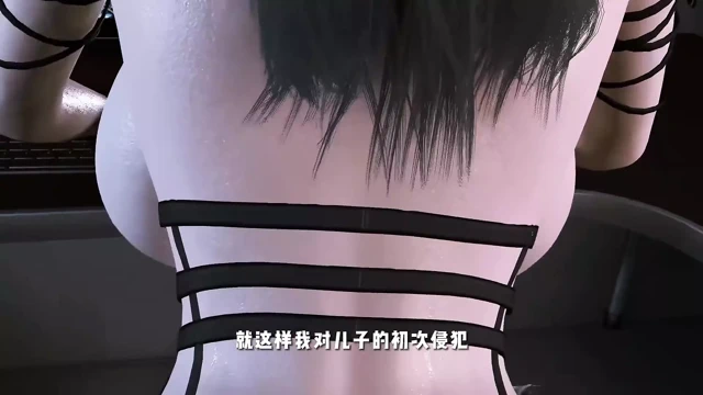 3 boyutlu iri güzel Asyalı orta yaşlı seksi kadın mükemmel götünü çıplak genç büyük yarakla aldatıyor