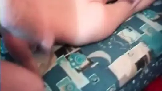 Gangbang Archive Granny enjoying a pack of young cocks