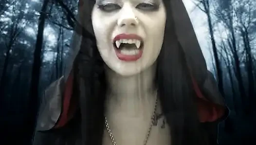 Vampir sahibe sana güle güle ve seni kölesine dönüştürecek