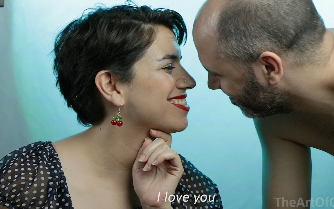 Andie'de bir şeyler var! - oral seks + saça boşalma!