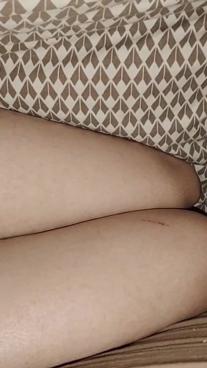 I'm lying next to my stepsister and touching my dick. | Clip 1