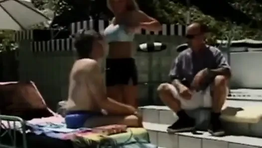 Bridgette Kerkove çifte sikiş