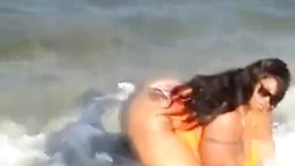 Sahilde seksi süperstar tripleks pt.3