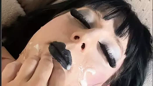 Kendi kendine yüze boşalma