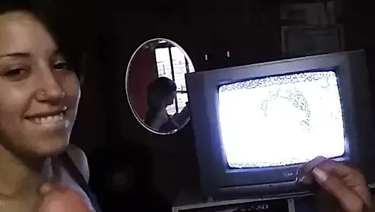 Novinha chupando gostoso