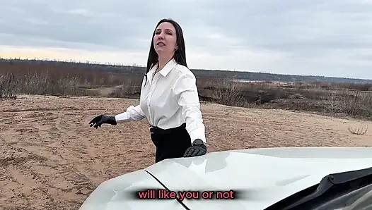 4 sigara derin duman ve tükürük baştan çıkarma bakış açısı