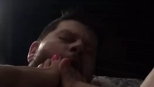 benim kız ayak içinde yüzüme