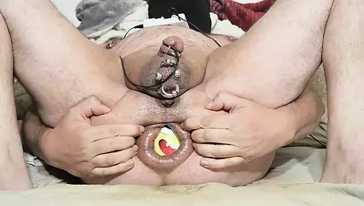 15 cm ile aşırı esneme, mega orgazm!