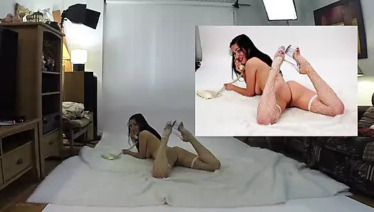 Hanna Orio fotoğraf çekimi sahne arkası videosu