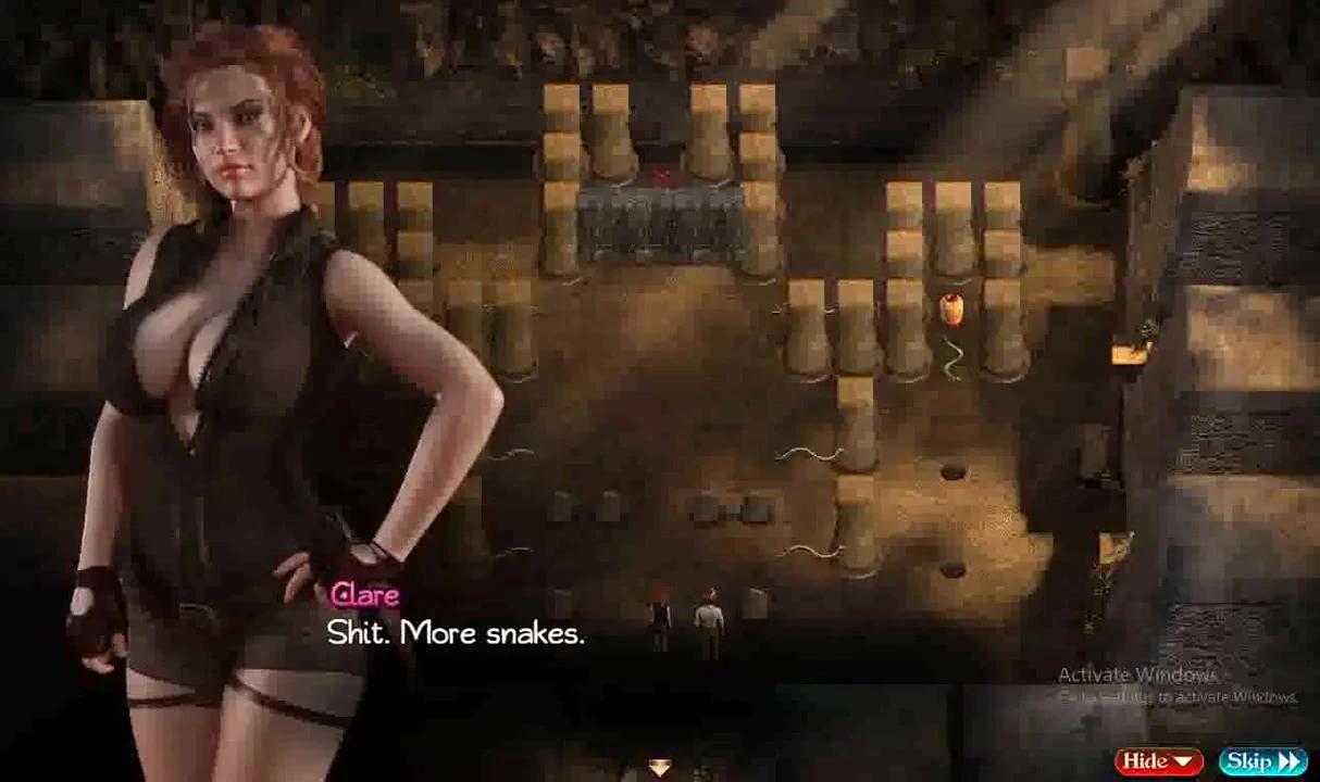 Treasure of Nadia: puzzle in the temple ep 234