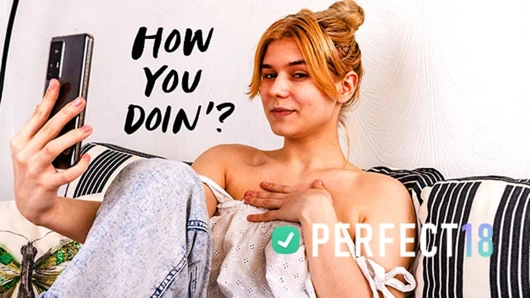 Büyük memeli 18 yaşındaki Lexy Harris mükemmel için amını yapıyor 18