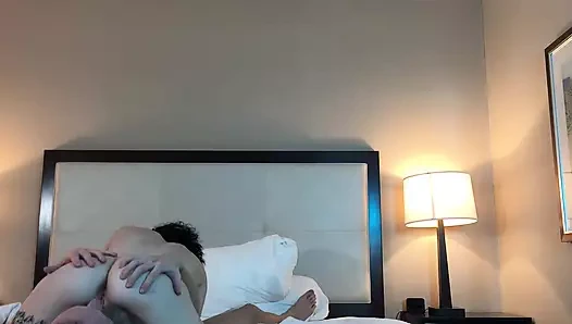 Ateşli minyon kadınla 69