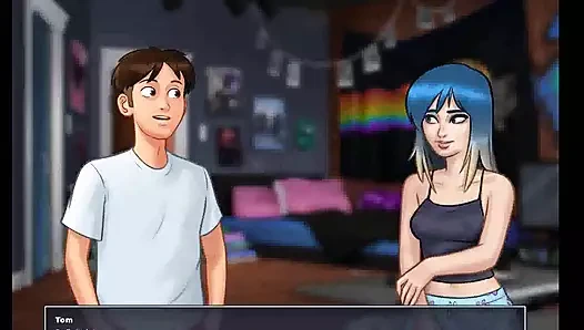 Yaz mevsimi efsanesi: bir kızı nasıl neşelendirmek için bölüm 76,77