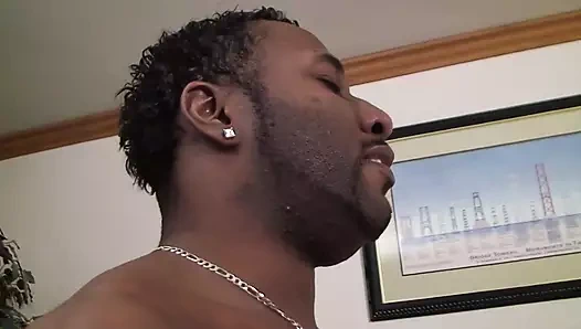 Eşcinsel adam kalın büyük zenci biniyor