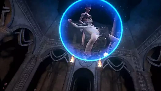 3d vr sfm esaret lateks metres ile dev memeler berbat kapalı köle