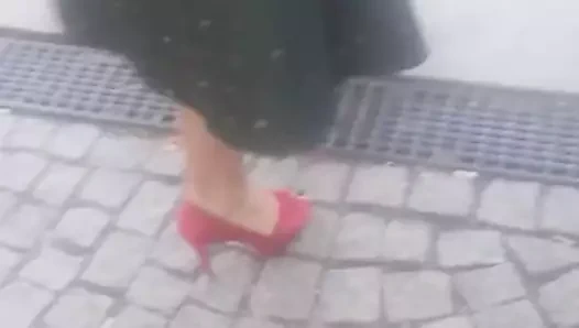 Amateur Damen  Und High Heels