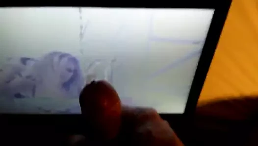 Avril lavigne ekranda boşalıyor #1