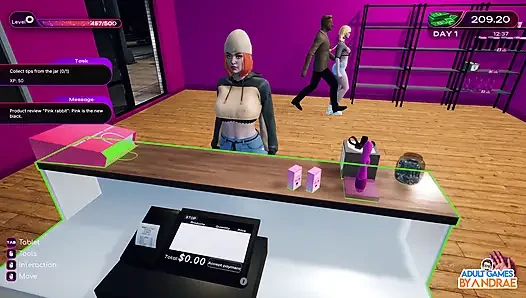 Love Shop Simulator oyunu bölüm 1 - kendi dükkan işimi kuruyorum
