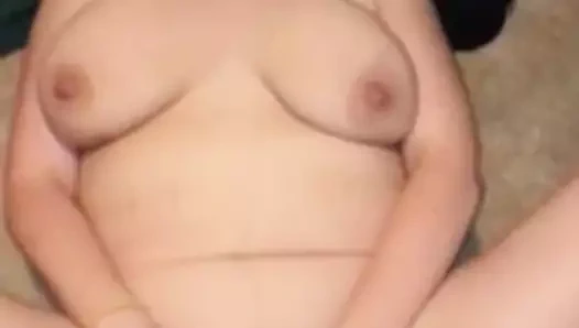 kötü jess alır cummed üzerinde