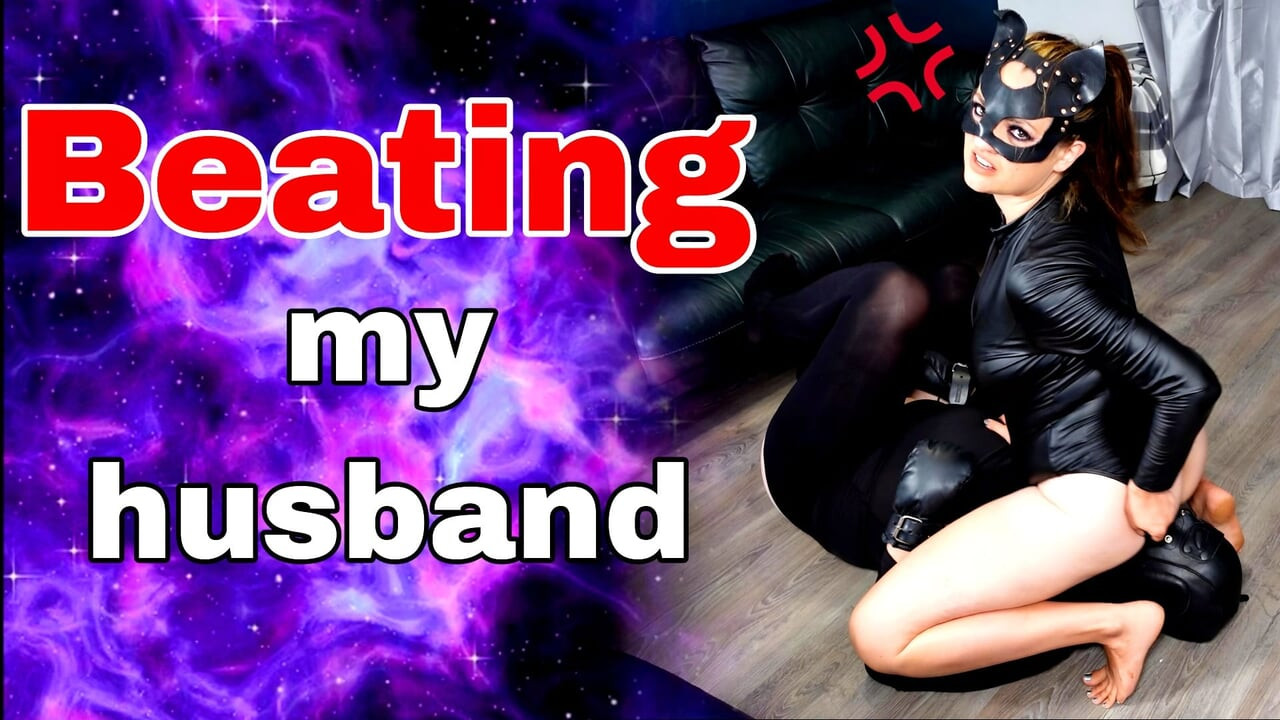 Kocamı dövüyorum! Kadın egemenliği taşak ezme cbt yumruklama tokat atıyor esaret bdsm disiplini gerçek ev yapımı amatör