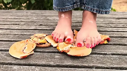 Crushing Hamburgers