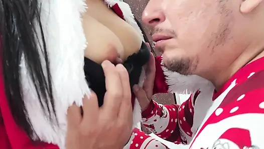 Home Alone Temptation: Hot Stepdaughter Seduces Stepdad in the Bedroom