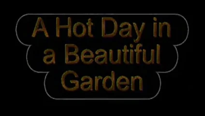 Sara bahçede sıcak bir gün 2