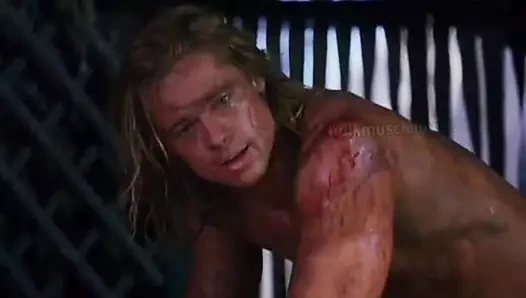 Brad Pitt'in seksi vücudu - Troy filmi