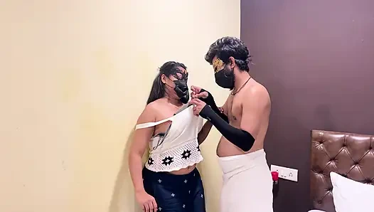 Hintli desi romantik çift özel tutku gecesi gerçek kimya